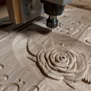 Fräsarbeit mit CNC / Schreinerei Welschoff