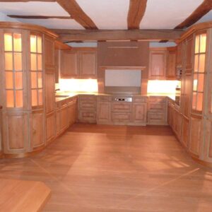 Einbauküche Massivholz