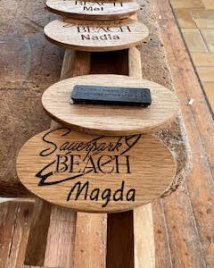 gravierte holzbilder